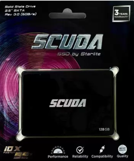 You are currently viewing Starlite SSD SATA 128 GB Desktop, Laptop Internal Solid State Drive (SSD) (SCUDA SSD SATA 128 GB) 