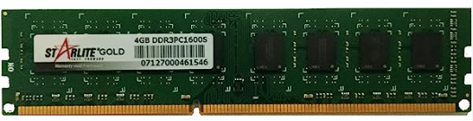 You are currently viewing Starlite Ram 4GB DDR3 1600 FSB