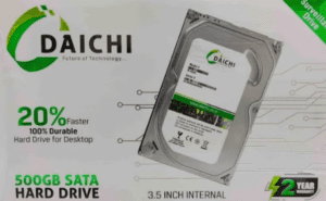 Read more about the article Daichi Hard Disk – SATA- 500Gb