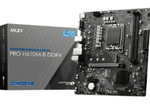 Read more about the article MSI Motherboard H610M B-Pro- DDR4 1700 Socket