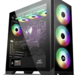 Read more about the article Ant Esports ICE-590TG ARGB (E-ATX) Mid Tower Cabinet (Black)