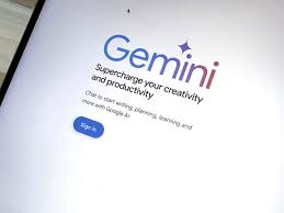 You are currently viewing Gemini on Google Message | RCS Chat